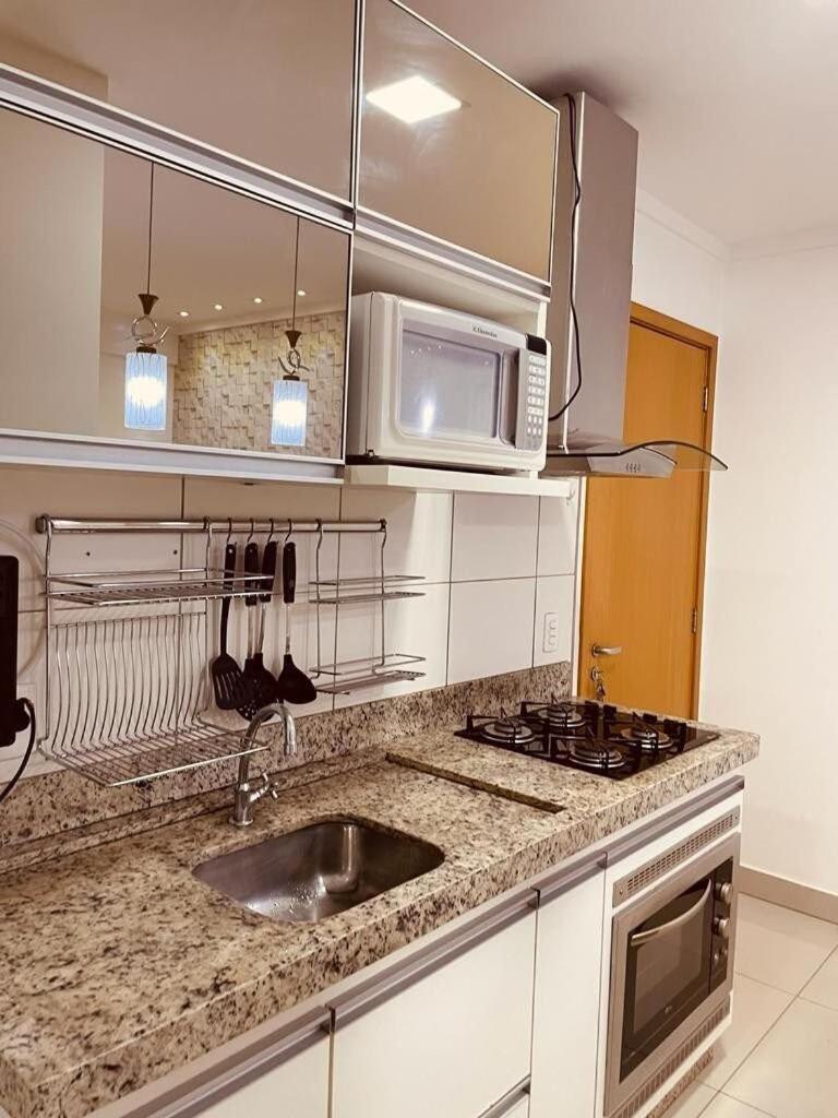 2 Qts.| 4 Hosp. | Ao Lado Do Goiania Shopping公寓 外观 照片